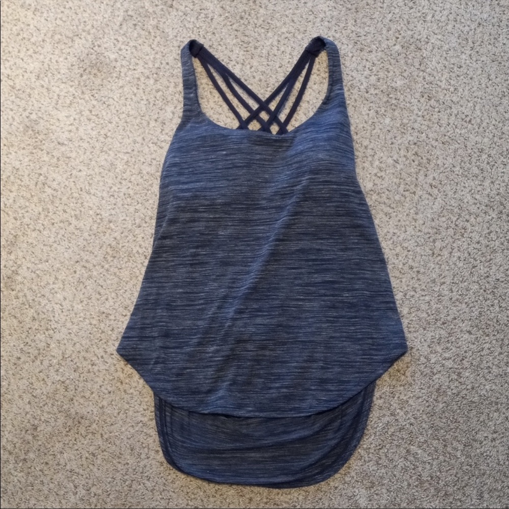 Savvi tank with built in bra, size medium